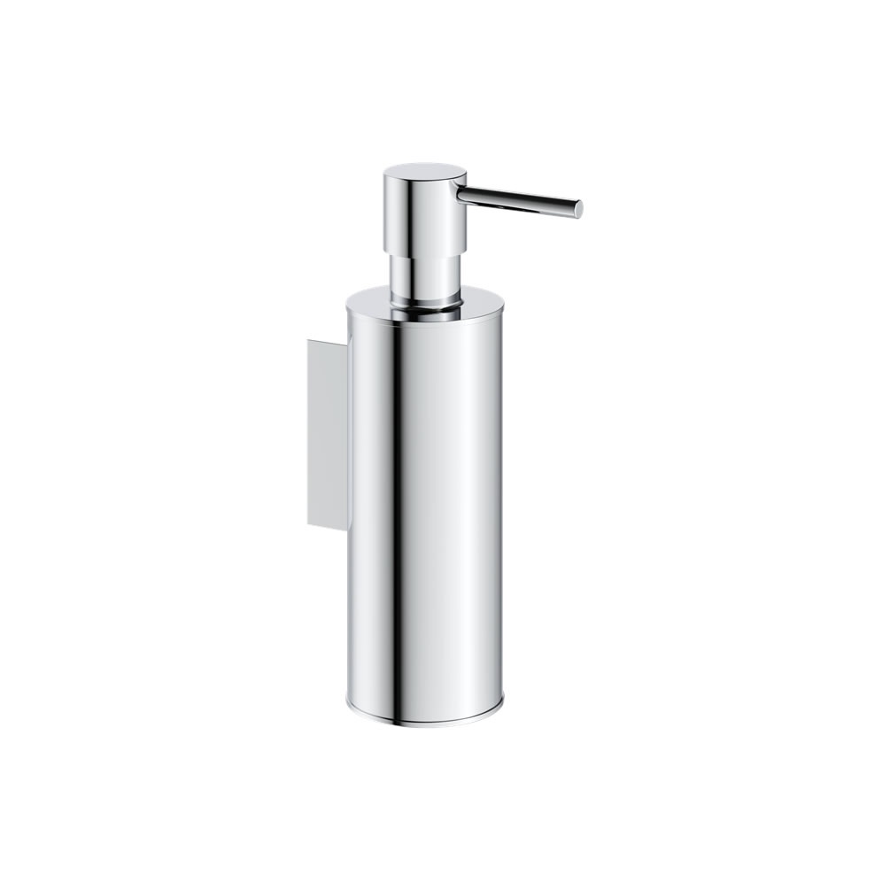 Cutout image of Crosswater MPRO Chrome Wall-Mounted Soap Dispenser